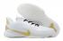 2020 Nike Kobe Mamba Fury BHM White Black Metallic Gold Kobe Bryant Basketball Shoes CK2087-900