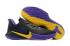 2020 Nike Kobe Mamba Fury Lakers Preto Roxo Amarelo Kobe Bryant Tênis de basquete CK2087-085