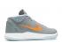 sepatu Nike Kobe Ad Grey Snakeskin Chrome Habanero Orange Circuit Red 922482-005