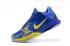Nike Zoom Kobe V 5 Low Five Rings Midwest Gold Concord Chaussures de basket-ball pour hommes 386429-702