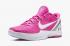 sepatu Nike Zoom Kobe 6 Think Pink Pinkfire Metallic Silver White CW2190-601