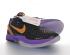 Nike Zoom Kobe 6 VI Del Sol ezüst lila fekete kosárlabda cipőt 436311-016