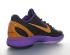 Nike Zoom Kobe 6 VI Del Sol Plata Púrpura Negro Zapatos de baloncesto 436311-016
