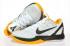 Nike Zoom Kobe 6 VI Del Sol Blanc Noir Jaune Chaussures de basket-ball 436311-101