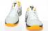 Nike Zoom Kobe 6 VI Del Sol fehér fekete, sárga kosárlabdacipőt 436311-101
