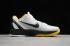 Nike Zoom Kobe 6 Blanc Del Sol Chaussures de basket-ball CW2190-100