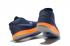 Giày bóng rổ nam Nike Zoom Kobe XIII 13 ZK 13 Xanh đậm cam 922482-401