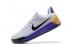 Nike Zoom Kobe AD EP Blanco Negro Púrpura Dorado Hombres Zapatos