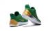 Nike Zoom Kobe 12 AD Verde Dourado Prata Branco Homens Sapatos