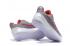 Nike Zoom Kobe 12 AD รองเท้าผู้ชายสีเทาสีแดงสีขาว