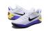 Nike Zoom Kobe 12 AD รองเท้าบาสเก็ตบอลผู้ชายสีขาวสีดำสีม่วงสีทอง
