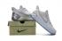 Nike Zoom Kobe XII AD Sepatu Pria Hitam Perak Logam Putih Murni Sepatu Basket 852425