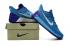 Buty Nike Zoom Kobe XII AD Niebieskie Fioletowe Męskie Buty Do Koszykówki 852425