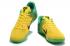 мужские баскетбольные кроссовки Nike Kobe 11 Elite Low All Star Oregon Ducks желто-зеленые черные 822675