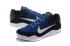 Nike Kobe XI 11 Elite Low Muse III Mark Parker Negro Azul Blanco Zapatos de baloncesto 822675-014