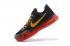 Nike Kobe 10 X EP Low Noir Jaune Rouge Homme Chaussures de basket 745334
