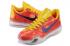 Nike Kobe 10 X EP Low Roxo Ouro Amarelo Multi Masculino Tênis de Basquete 745334