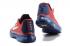 Nike Kobe 10 X EP Low Red Dark Blue Silver Pánské basketbalové boty 745334