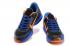 Scarpe da basket Nike Zoom Kobe X 10 Low Uomo Nere Blu Arancioni 745334