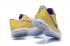 Sepatu Basket Pria Nike Zoom Kobe X 10 Low Yellow Purple Stone 745334