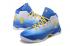 Nike Kyrie 2.5 Navy Biru Kuning Pria Sepatu Basket Sepatu 1274425
