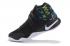 Nike Kyrie 2 II Effect EP Ivring Negro Blanco Azul Verde Hombres Zapatos de baloncesto 819583 450