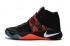 Nike Kyrie II 2 Pure Black Colorful Navy Orange Мужская обувь Баскетбольные кроссовки 828375-099