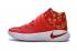 Nike Kyrie II 2 Pure Red Yellow White Tênis masculino de basquete 819583