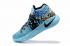 Nike Kyrie II 2 Tie Dye Effect Světle modrá Černá Vícebarevná obuv 819583 Unisex