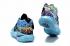 Nike Kyrie II 2 Tie Dye Effect Lichtblauw Zwart Multi Color Schoenen 819583 Unisex