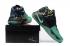 Zapatillas de baloncesto Nike Zoom Kyrie II 2 para hombre Negro Verde Amarillo 898641