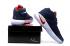 Nike Zoom Kyrie II 2 Chaussures de basket-ball pour hommes Bleu profond rouge blanc 898641