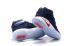 Nike Zoom Kyrie II 2 Chaussures de basket-ball pour hommes Bleu profond rouge blanc 898641