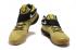 Nike Zoom Kyrie II 2 รองเท้าบาสเก็ตบอลผู้ชายสีเหลืองเข้มสีดำ 898641