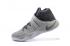 Nike Zoom Kyrie II 2 รองเท้าบาสเก็ตบอลผู้ชายสีเทาอ่อนทั้งหมด 898641