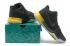 Męskie Nike Kyrie 3 Czarny Żółty Czarny Varsity Maize Biały 852395 901