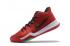 Nike Zoom Kyrie 3 EP รองเท้าผู้ชายสีแดงสีดำสีขาว