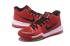 Nike Zoom Kyrie 3 EP รองเท้าผู้ชายสีแดงสีดำสีขาว