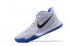 Nike Zoom Kyrie 3 EP Blanco Negro Azul Hombres Zapatos