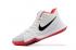 Nike Zoom Kyrie 3 III Blanco Negro Rojo Hombres Zapatos de baloncesto 852395