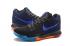 Nike Zoom Kyrie III 3 Flyknit Black Sapphire Blue Sepatu Basket Pria