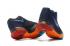 Мужские баскетбольные кроссовки Nike Zoom Kyrie III 3 Flyknit черный сапфир синий