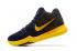 Nike Zoom Kyrie III 3 Flyknit diepblauw geel herenbasketbalschoenen