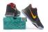 Nike Zoom Kyrie III 3 Men Basketball Shoes Black Yellow Orange