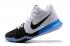 Nike Zoom Kyrie III 3 Men Basketball Shoes White Black Blue