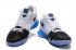 Nike Zoom Kyrie III 3 Men Basketball Shoes White Black Blue