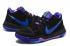 Мужские баскетбольные кроссовки Nike Zoom Kyrie III 3 чёрно-синие 852395-018