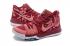 Nike Zoom Kyrie III 3 wine red white Men Basketball Shoes