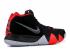 Nike Kyrie 4 41 For The Ages Nero Grigio scuro Rosso Bianco 943806-005