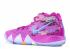Nike Kyrie 4 EP GS IV Confetti Multi Warna Ungu Hijau Limited Kids AA2897-900